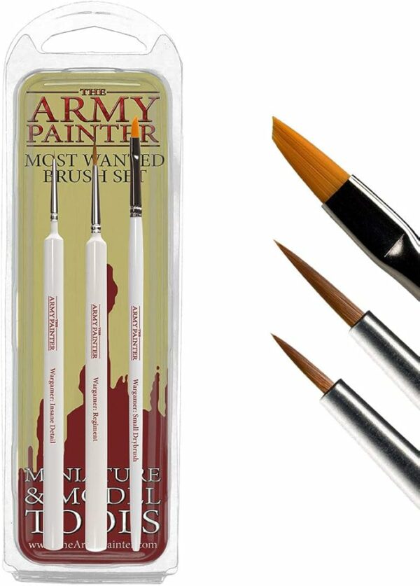 Army Painter - Most Wanted Brush Set