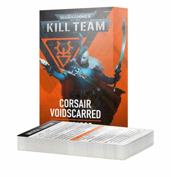 Kill Team: Datacards Corsair Voidscarred (Englisch)