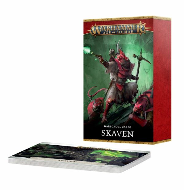 Warscroll Cards: Skaven (Englisch)