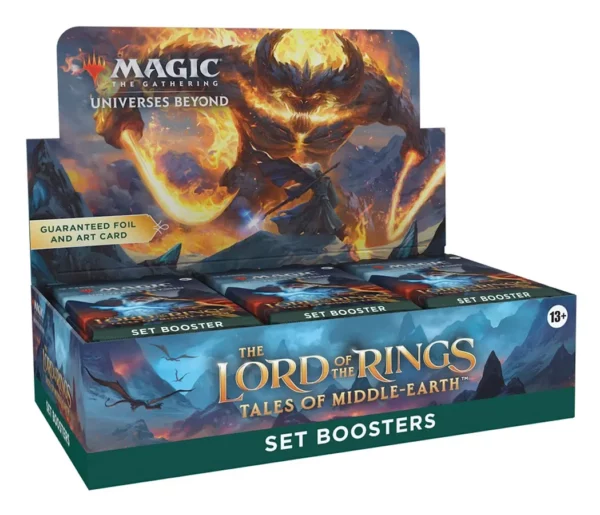 Magic the Gathering The Lord of the Rings - Tales of Middle-Earth Set-Booster Display